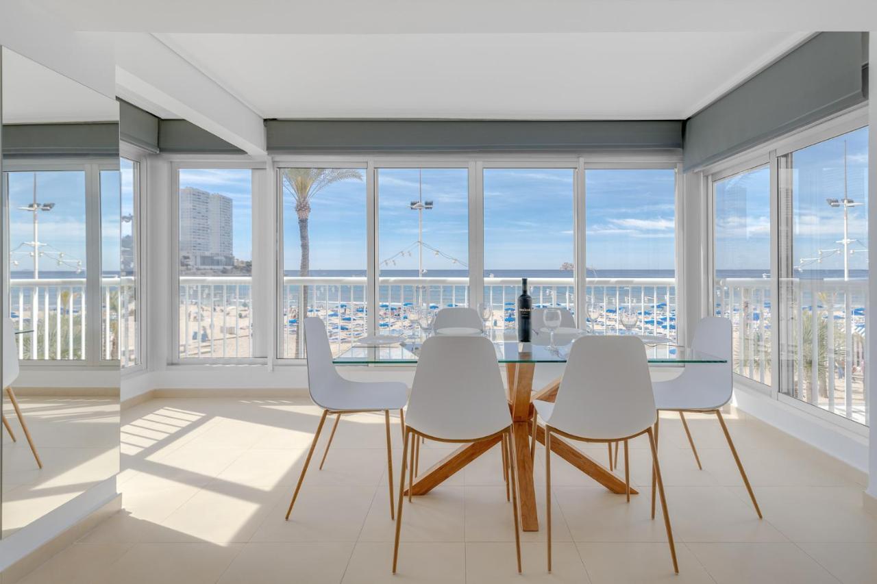 Sun Sand And Luxury Seafront Apartment Veracruz Levante Benidorm Luaran gambar