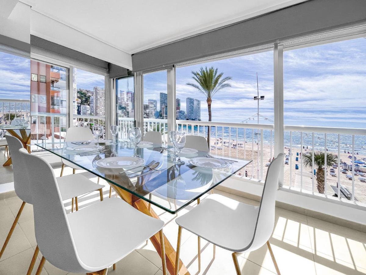 Sun Sand And Luxury Seafront Apartment Veracruz Levante Benidorm Luaran gambar